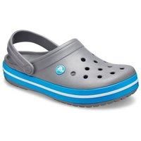 Crocs Unisex Crocband Clogs, Charcoal Grey Ocean, 8.5 UK