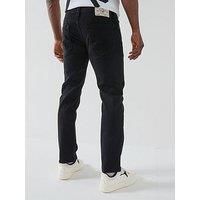 True Religion Men/'s Geno Slim Fit Jean, Body Rinse Black, 32W x 32L