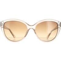 Calvin Klein Women's Sunglasses Crystal Beige Cat Eye Frame CK19536S 270