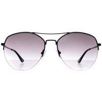 Calvin Klein Women's Fashion CK20121S-001 57mm Black Sunglasses
