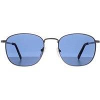 Square Matte Gunmetal Solid Blue CK20122S