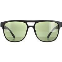 Calvin Klein Sunglasses CK20523S 001 Matte Black Solid Green G15