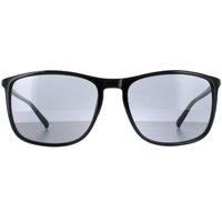 Rectangle Shiny Black Solid Smoke Grey CK20524S