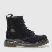 Dr Martens Girls 1460 Patent Boots  Black