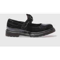 Dr Martens Girls Maccy II J Black Patent 21776001