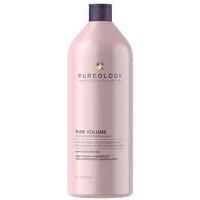 Pureology | Pure Volume | Conditioner | For Flat, Fine, Colour-Treated Hair | Adds Weightless Volume | Vegan | 1000ml