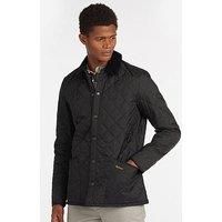 Barbour Mens Heritage Liddesdale Quilted Jacket Black Small