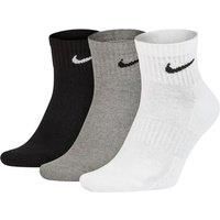 Unisex Black Nike 3-Pack Lightweight Ankle Socks Uk8-11 - 3 Colours!