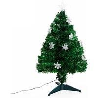 3Ft Artificial Christmas Tree With Colourful Led