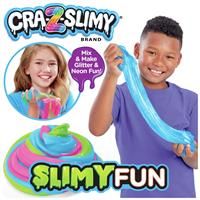 Crazy Slimy Slime Slime Fun Kit - make your own slime, glitter slime, neon slime, slime toy, stretchy slime, creative toy