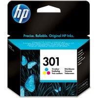 HP CH562EE 301 Original Ink Cartridge, Tri-Colour, Single Pack