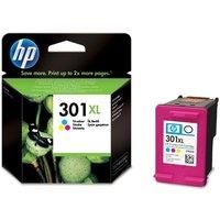 HP 301XL (Yield: 330 Pages) Cyan/Magenta/Yellow Ink Cartridge