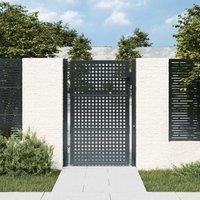 Garden Gate Anthracite 105x175 cm Steel