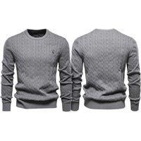 Men'S Ralph Lauren Inspired Cable Knit Jumper - 5 Sizes & 10 Colours