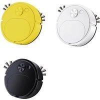 Mini Usb Robot Vacuum Cleaner In 3 Colours - Yellow
