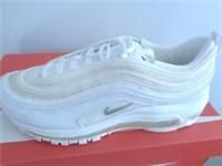 NIKE Men/'s Air Max 97 Gymnastics Shoes, Multicolour White Wolf Grey Black 001, 5.5 UK