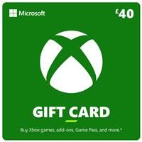 Xbox Live 40 GBP Gift Card