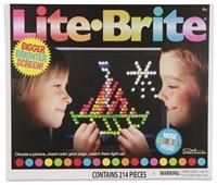 Basic Fun! 02215 Lite Brite Ultimate Classic, Multicolor, 1 EA