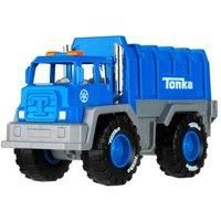Tonka 6064 Mighty Metal Fleet, 8 Inch Die-Cast Garbage Truck Toy for Boys and Girls, Kids Construction Toys, Vehicle Toys for Creative Play, Traditional Toy Trucks for Children Aged 3 +