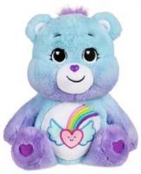Care Bears £22425 35cm Medium Plush Dream Bright Bear, Collectable Cute Plush Toy, Cuddly Toys for Children, Soft Toys for Girls and Boys, Cute Teddies Suitable for Girls and Boys Aged 4 Years +