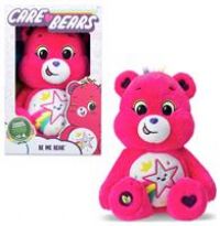 Basic Fun Care Bears Be Me Bear Plush Toy, 35cm Soft & Sustainable with Unique Belly Badge, Inspires Self-Expression, Perfect for Boys & Girls