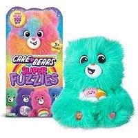 Basic Fun Care Bears 35cm Medium Plush – Super Fuzzies Blind Assortment – Surprise Soft Toy with Ultra-Fuzzy Finish – Eco-Friendly Gift for Kids & Collectors