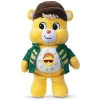 Basic Fun Care Bears x Wicked 22cm Plush – Funshine Bear as the Scarecrow – Collectible Soft Toy from the Care Bears x Wicked Collaboration