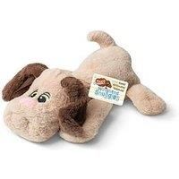 Basic Fun Pound Puppies Weighted Snuggles Plush – Tan with Brown Ears – Soft Huggable Comfort Toy with Classic Style – For Ages 3+