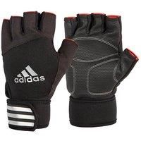 Adidas Weight Lifting Gloves Padded Gym Workout Fitness Exercise Wrist Strap
