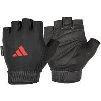 Adidas Gloves Womens Adjustable Essential Training Weight Lifting Black New