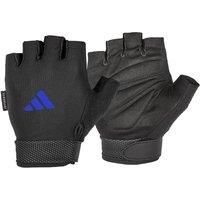 Adidas Adjustable Essential Gloves Weight Lifting Fitness Training Gym Workout