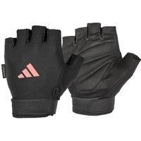 Adidas Adjustable Essential Gloves Weight Lifting Fitness Training Gym Workout