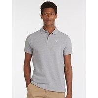 Barbour Sports Polo Grey Marl