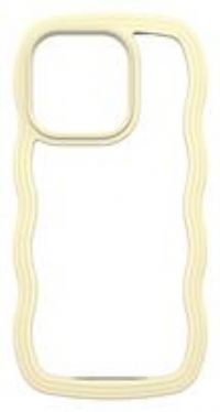 Proporta iPhone 15 Pro Max Wavy Phone Case - Cream
