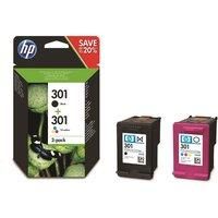 Original HP 301 Black & Colour Ink Cartridges for HP Printers