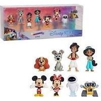 Disney100 Years of Love Celebration Collection Limited Edition 8-Piece Figure Pack, Officially Licensed Kids Toys for Ages 3 Up, Gifts and Presents by Just Play