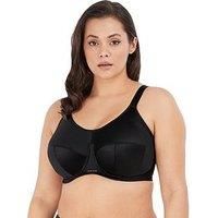 Elomi Energise Sports Bra Full Cup Side Support Underwired Racerback Lingerie