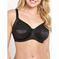 Elomi Women/'s Cate Underwire Full Cup Banded Bra, Black, 44E