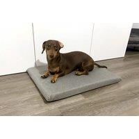 Luxury Grey Memory Foam Orthopaedic Dog Bed - 4 Sizes