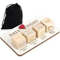 Date Night Wooden Dice Game