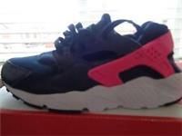 Nike Air Huarache Run (GS) trainers 654280 406 uk 4 eu 36.5 us 4.5 Y NEW+BOX