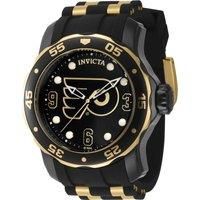Invicta Men's NHL Philadelphia Flyers 48mm Quartz Watch IN-42308