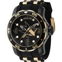 Invicta Men's NHL San Jose Sharks 48mm Quartz Watch IN-42318
