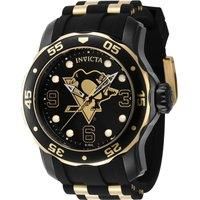 Invicta Men's NHL Pittsburgh Penguins 48mm Quartz Watch IN-42322