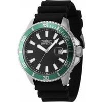 Invicta Men's PRO DIVER Blue Bezel Black Dial 45mm Day Date 24hr Watch 46915