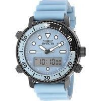 Invicta Pro Diver 49446 Men/'s Watch - Waterproof - Analogue - Quartz Movement - Stainless Steel with Blue dial - 46mm