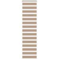 Zebra Blind Sand Brown 60x230 cm Fabric Width 55.9 cm Polyester
