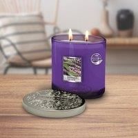 Heart & Home Twin Wick Ellipse Candle (Lavender & Sage)