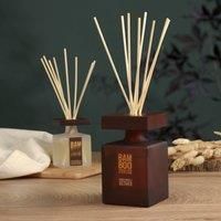 Bamboo Large Fragrance Diffuser - Amber Wood & Vetiver