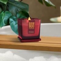 Bamboo Large Candle (Pomegranate and Pepperwood)